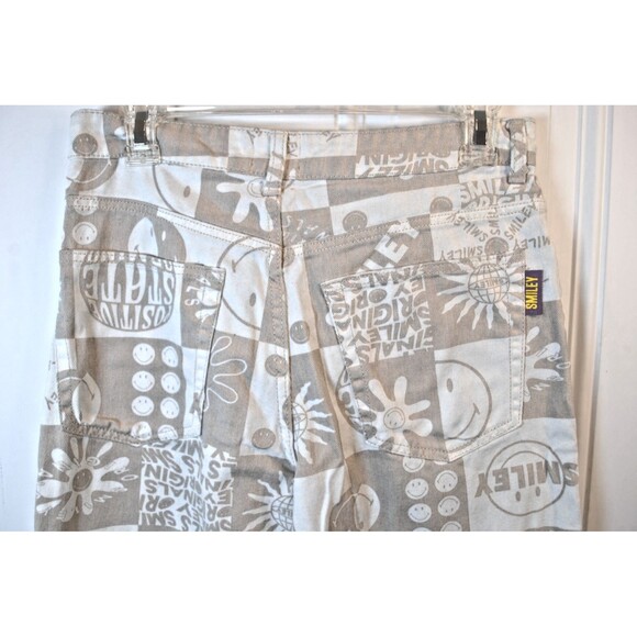 H&M Smiley Jeans Womens Size 4 Wide Leg Straight 29X32 Casual Denim - Picture 4 of 6